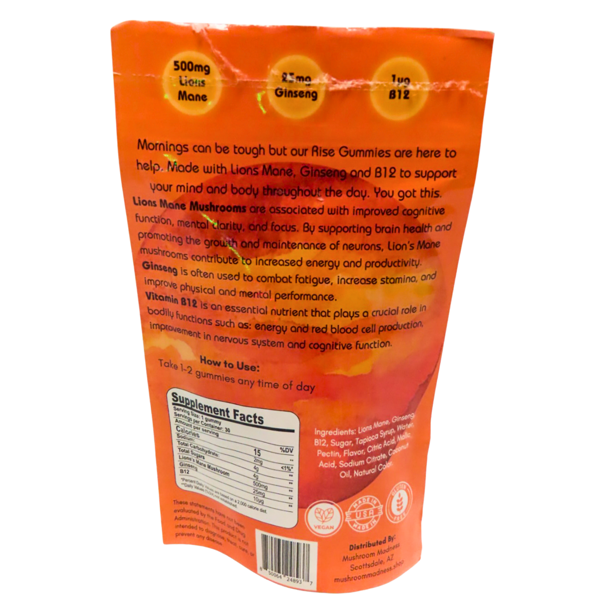 Rise Gummies - Fruit Punch