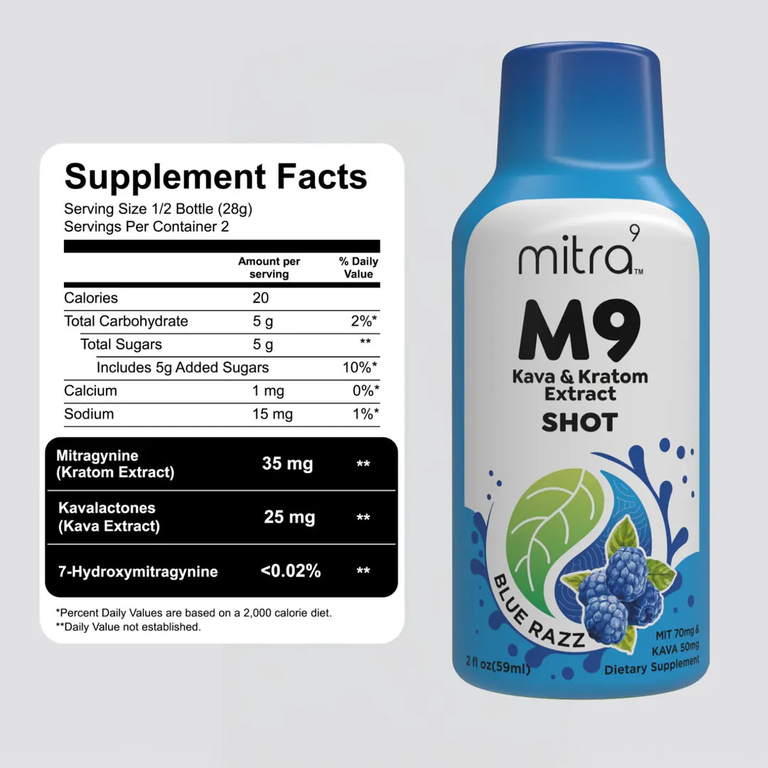 M9 Kava & Kratom Shot