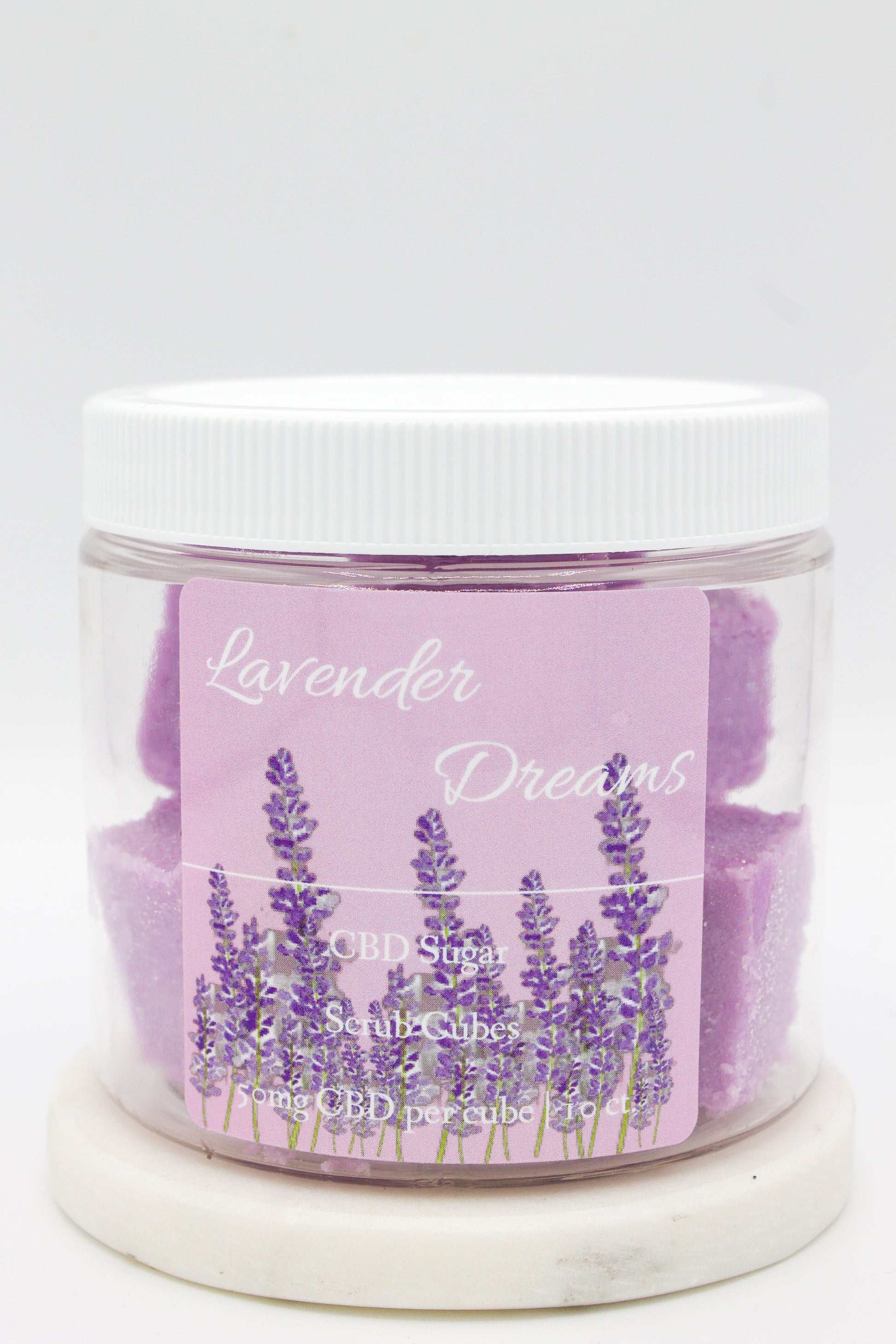 CBD Sugar Scrub Cubes 10 oz