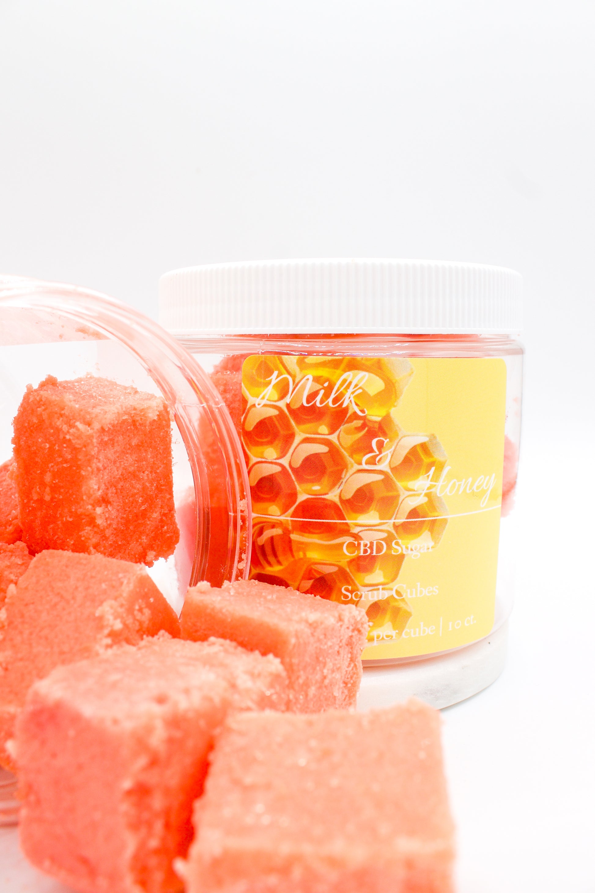 CBD Sugar Scrub Cubes 10 oz