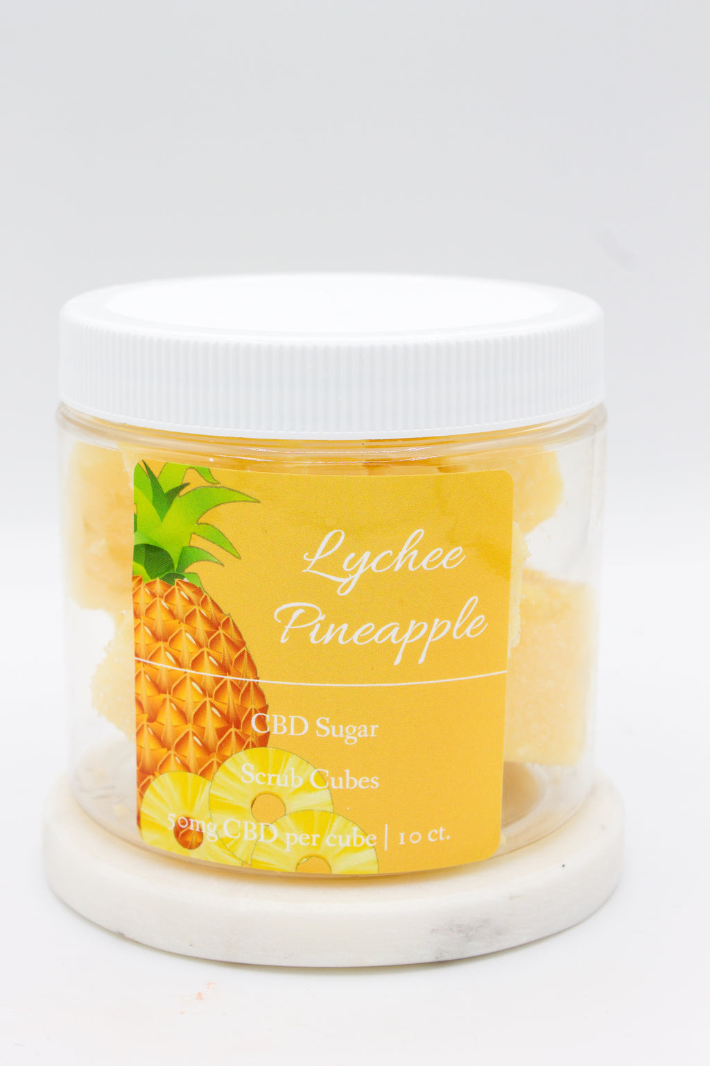 CBD Sugar Scrub Cubes 10 oz