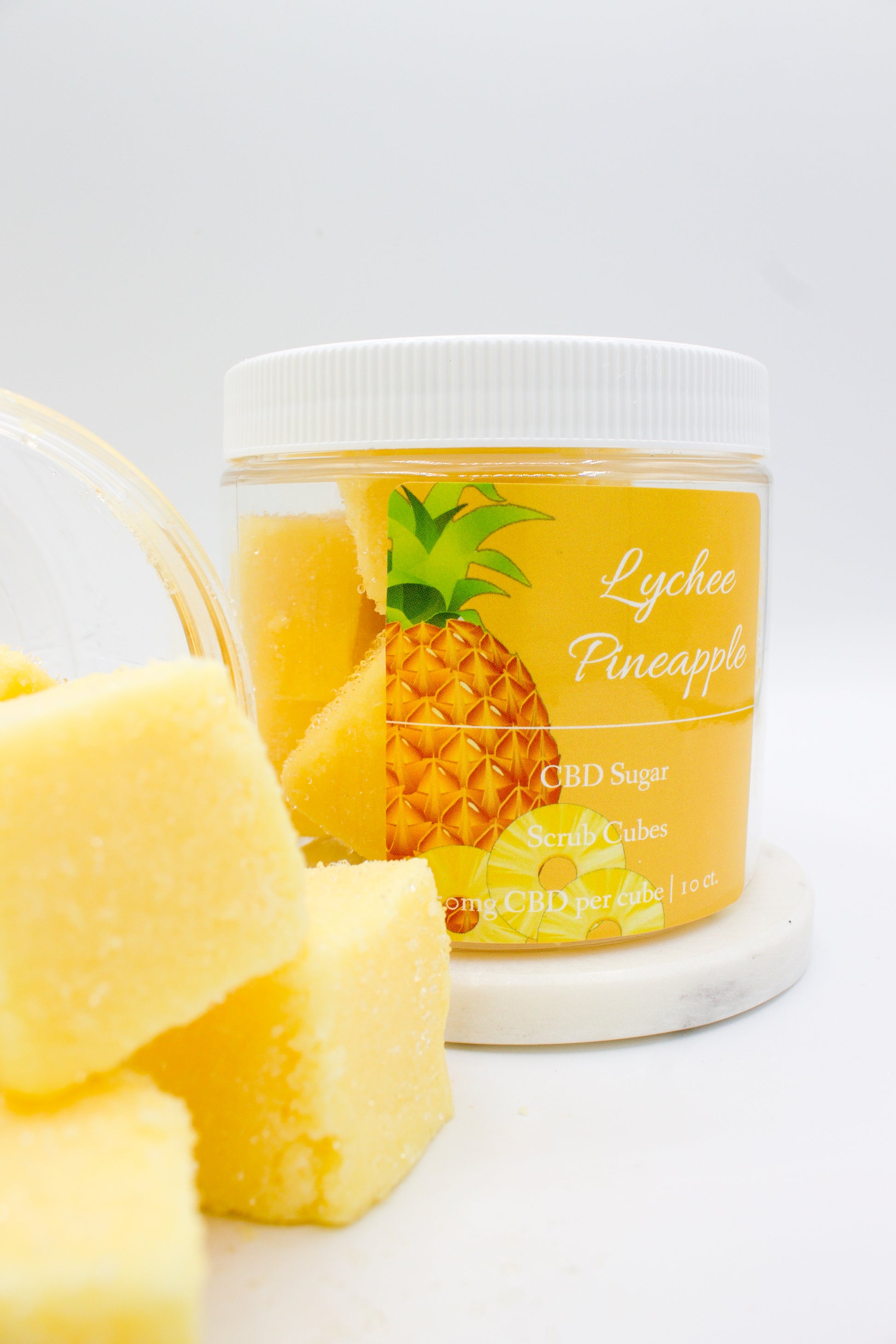 CBD Sugar Scrub Cubes 10 oz
