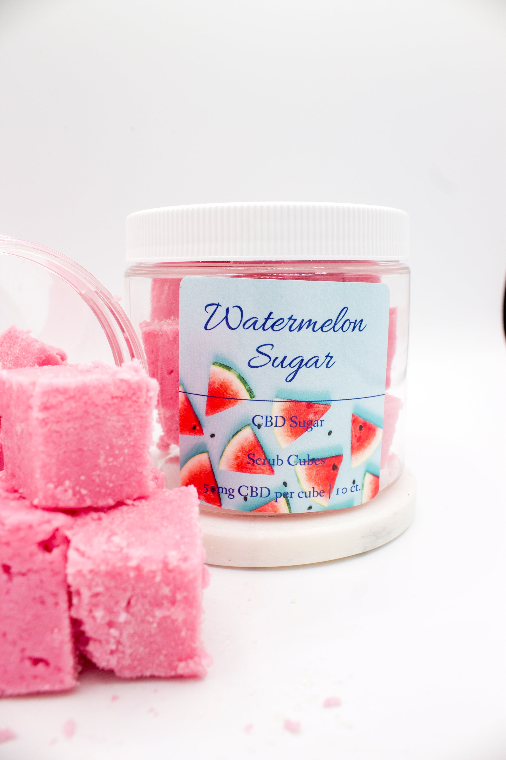 CBD Sugar Scrub Cubes 10 oz