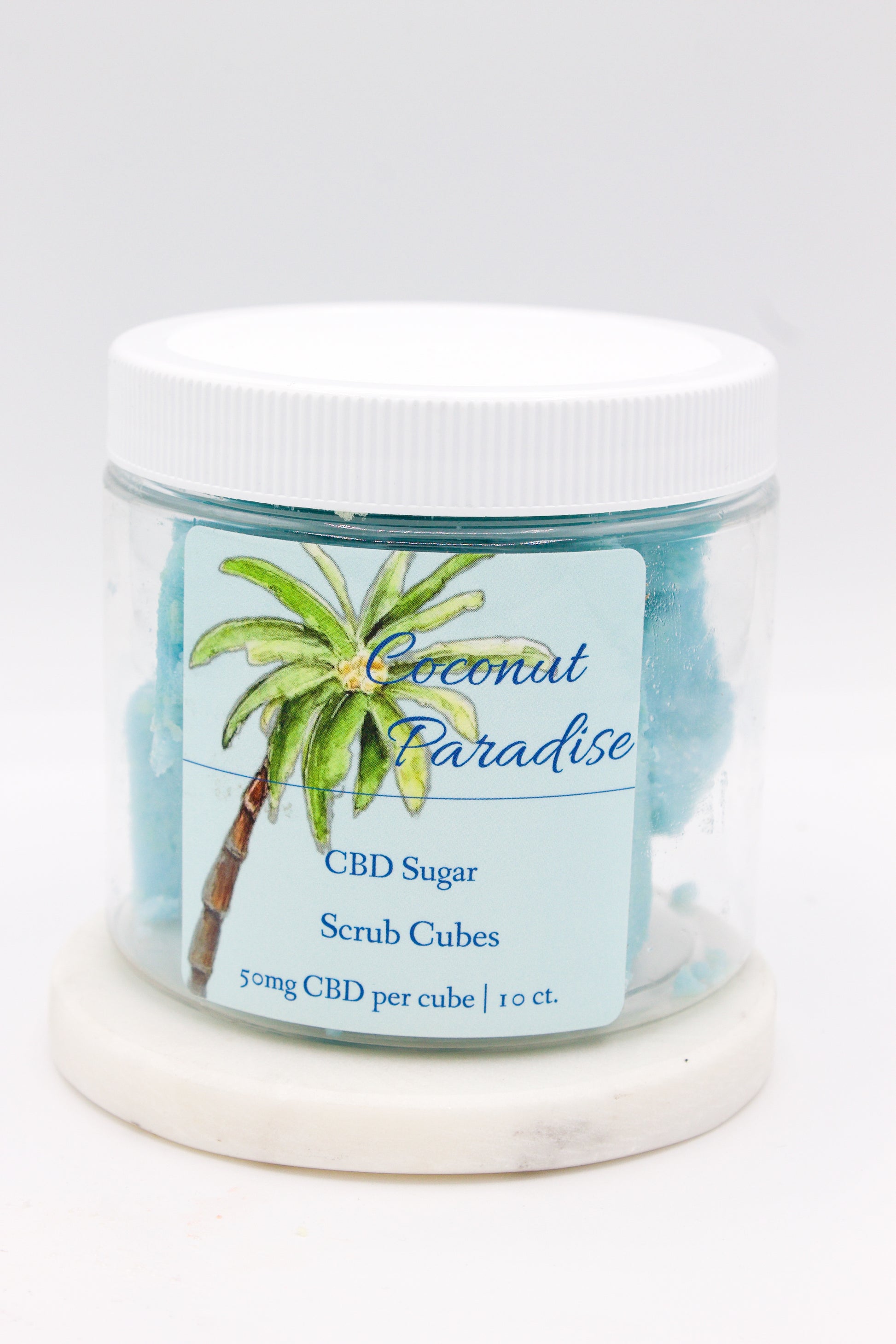 CBD Sugar Scrub Cubes 10 oz