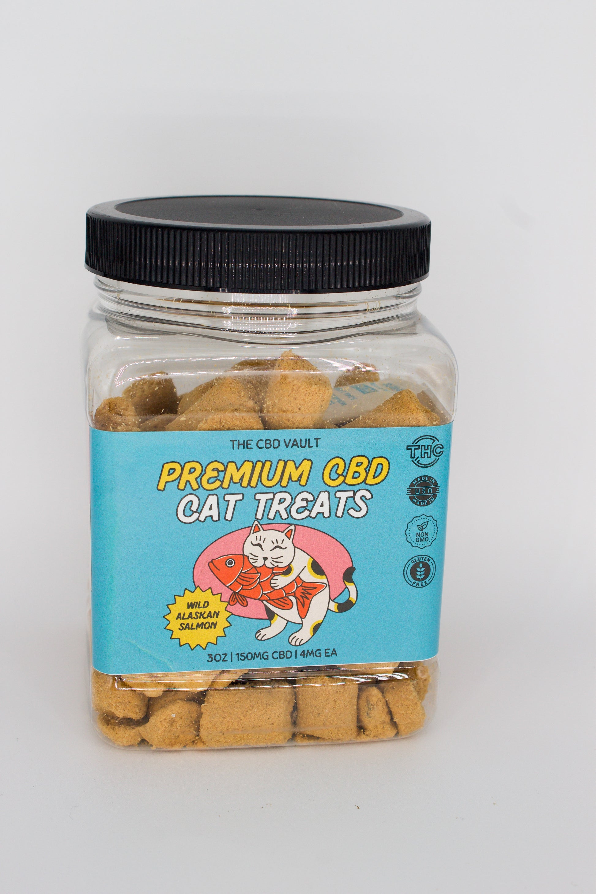 CBD Cat Treats 32oz - 4mg ea.