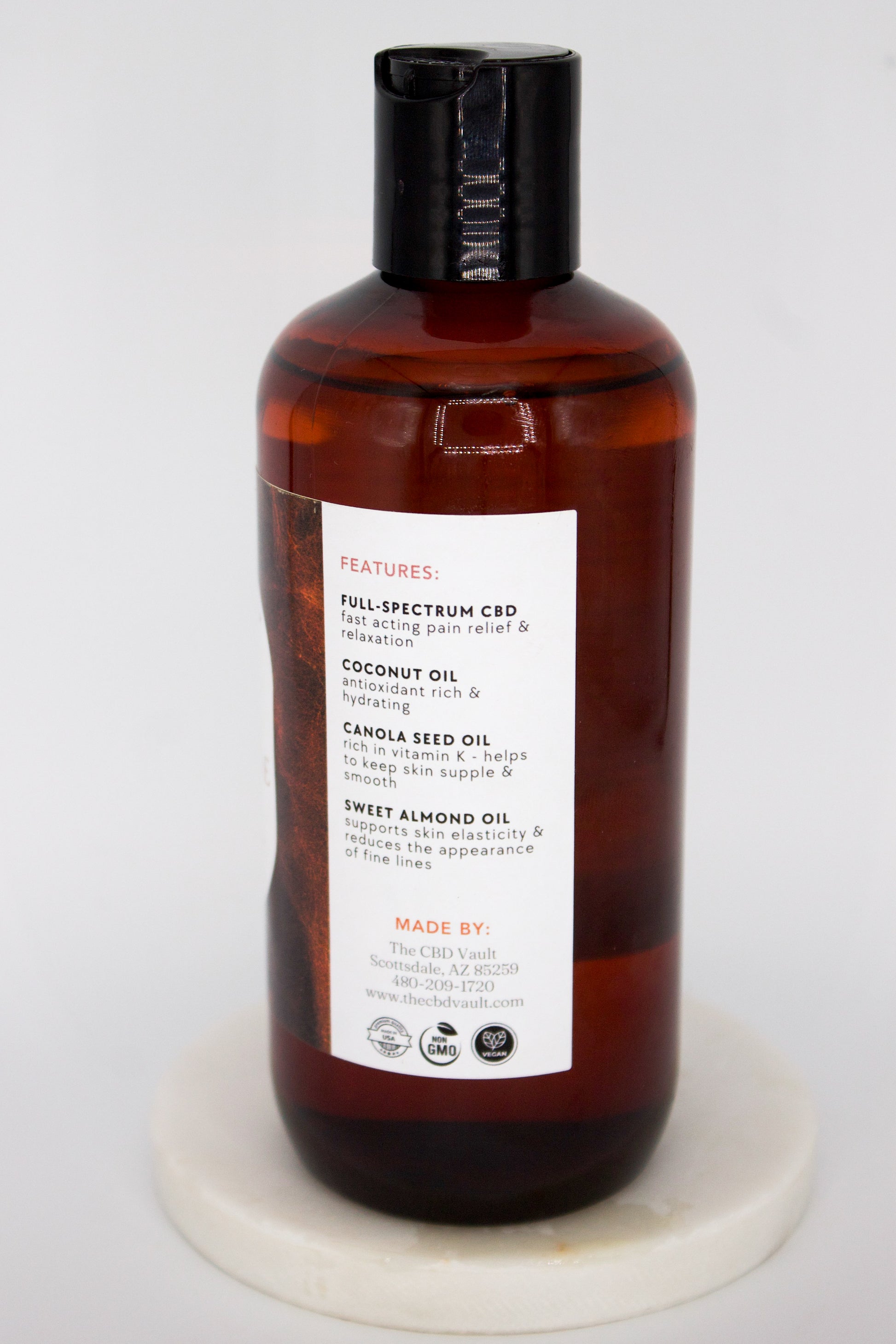CBD Massage Oil 8oz | 500mg
