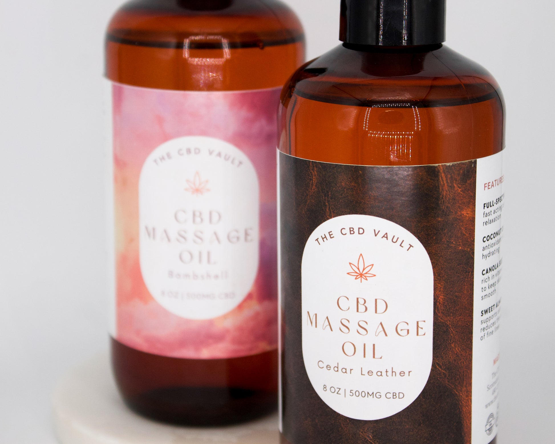 CBD Massage Oil 8oz | 500mg