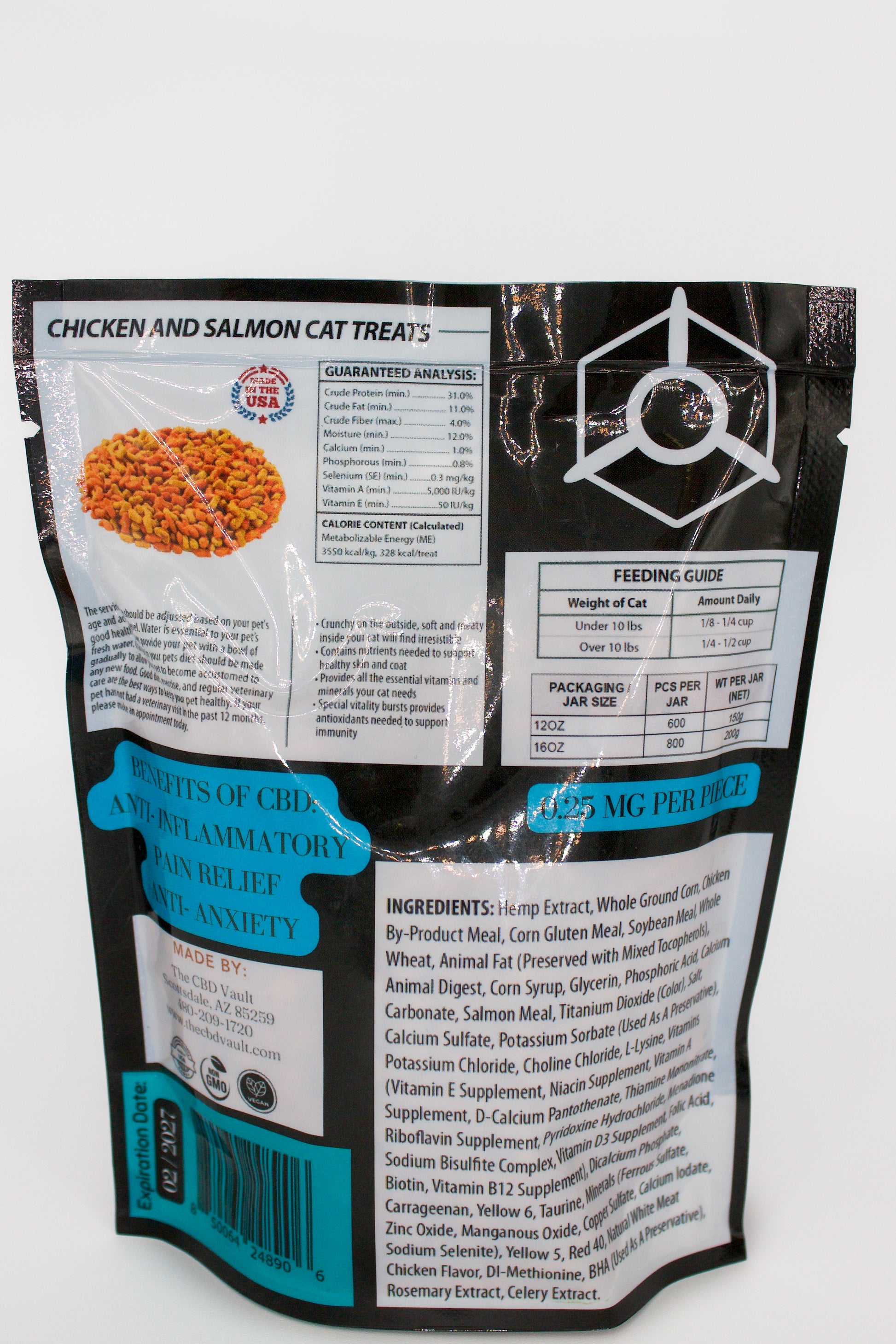 Premium CBD Cat Treat - 0.25mg